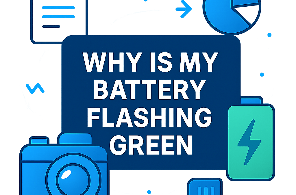 Why Is My Battery Flashing Green? (2026)