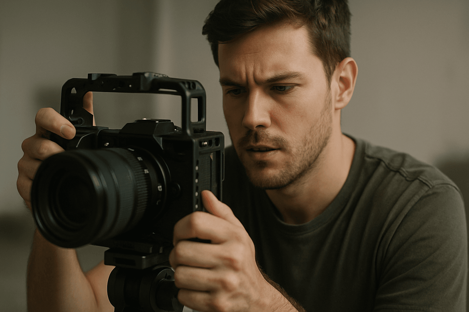 why use a camera cage